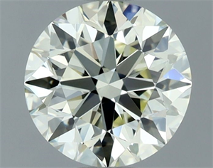 Picture of Natural Diamond 1.41 Carats, Round with Excellent Cut, M Color, VVS1 Clarity and Certified by IGI