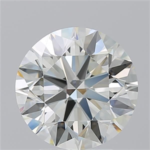 Foto Diamante Natural 3.70 quilates, Redondo , Color L, claridad VS1 y certificado GIA de