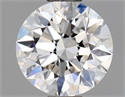 Diamante Natural 0.66 quilates, Redondo , Color D, claridad VVS1 y certificado GIA