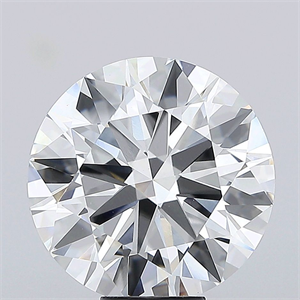Picture of Lab Grown Diamond 9.74 Carats, Round with Ideal Cut, F Color, VVS2 Clarity and Certified by IGI