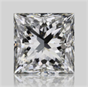 Diamante Natural 0.70 quilates, Princesa , Color I, claridad VS2 y certificado GIA