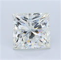 Diamante Natural 1.98 quilates, Princesa , Color K, claridad VS1 y certificado GIA