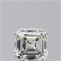 Diamante Natural 0.90 quilates, Asscher , Color J, claridad VVS1 y certificado GIA