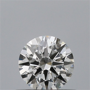Picture of Natural Diamond 0.40 Carats, Round with Excellent Cut, G Color, IF Clarity and Certified by GIA