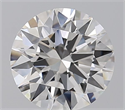 Natural Diamond 2.98 Carats, Round with Excellent Cut, E Color, VVS1 Clarity and Certified by GIA