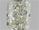 Natural Diamond 1.51 Carats, Radiant with  Cut, L Color, SI1 Clarity and Certified by GIA