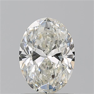 Picture of Natural Diamond 1.20 Carats, Oval with  Cut, J Color, SI1 Clarity and Certified by GIA