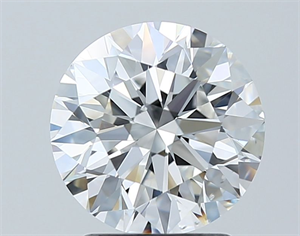 Picture of Natural Diamond 2.12 Carats, Round with Excellent Cut, E Color, SI1 Clarity and Certified by GIA