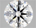 Lab Grown Diamond 3.86 Carats, Round with Ideal Cut, F Color, VS1 Clarity and Certified by IGI