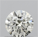 Diamante Natural 0.50 quilates, Redondo , Color K, claridad VS2 y certificado IGI