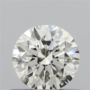 Foto Diamante Natural 0.50 quilates, Redondo , Color K, claridad VS2 y certificado IGI de