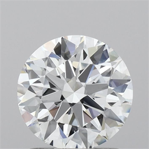 Picture of Lab Grown Diamond 1.13 Carats, Round with Ideal Cut, F Color, VVS1 Clarity and Certified by IGI