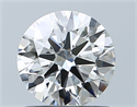 Diamante Natural 0.90 quilates, Redondo , Color J, claridad VS2 y certificado GIA