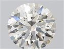 Diamante Natural 0.63 quilates, Redondo , Color I, claridad IF y certificado IGI