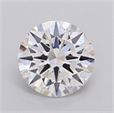 Del inventario de diamantes de laboratorio, 1.04 quilates, Redondo , Color F, claridad VS1 y certificado IGI
