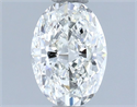 Diamante Natural 1.01 quilates, Ovalado , Color G, claridad VVS2 y certificado IGI