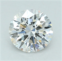 Lab Grown Diamond 1.12 Carats, Round with Ideal Cut, D Color, VS1 Clarity and Certified by IGI
