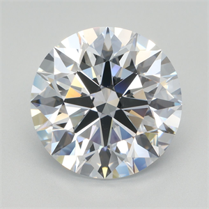 Picture of Lab Grown Diamond 4.53 Carats, Round with Ideal Cut, F Color, VS1 Clarity and Certified by IGI