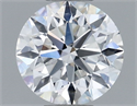 Diamante Natural 0.80 quilates, Redondo , Color D, claridad VS2 y certificado GIA