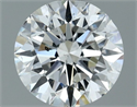 Natural Diamond 1.00 Carats, Round with Excellent Cut, E Color, SI1 Clarity and Certified by IGI