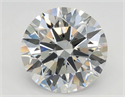 Lab Grown Diamond 2.57 Carats, Round with Excellent Cut, F Color, VS1 Clarity and Certified by GIA
