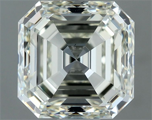 Picture of Natural Diamond 2.02 Carats, Asscher with  Cut, J Color, VS2 Clarity and Certified by IGI