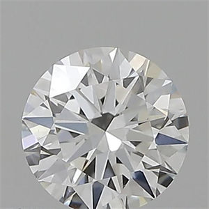 Picture of Natural Diamond 0.41 Carats, Round with Excellent Cut, H Color, VS1 Clarity and Certified by GIA