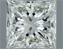 Natural Diamond 1.52 Carats, Princess with  Cut, J Color, VVS1 Clarity and Certified by IGI