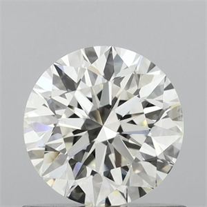 Picture of Natural Diamond 0.70 Carats, Round with Excellent Cut, K Color, SI1 Clarity and Certified by GIA