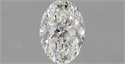 Diamante Natural 0.70 quilates, Ovalado , Color H, claridad IF y certificado IGI