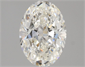 Natural Diamond 2.01 Carats, Oval with  Cut, H Color, SI1 Clarity and Certified by GIA