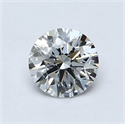 Lab Grown Diamond 4.52 Carats, Round with Ideal Cut, E Color, VVS2 Clarity and Certified by IGI