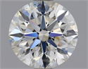 Natural Diamond 0.80 Carats, Round with Excellent Cut, I Color, SI1 Clarity and Certified by GIA