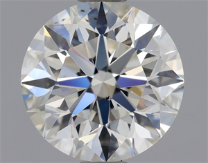 Picture of Natural Diamond 0.80 Carats, Round with Excellent Cut, I Color, SI1 Clarity and Certified by GIA