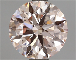 Picture of Lab Grown Diamond 2.01 Carats, Round with Excellent Cut, Fancy Pink Color, VS1 Clarity and Certified by IGI
