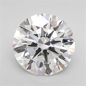 Picture of Lab Grown Diamond 1.52 Carats, Round with Ideal Cut, D Color, VS1 Clarity and Certified by IGI