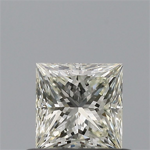 Picture of Natural Diamond 0.50 Carats, Princess with  Cut, L Color, VS2 Clarity and Certified by GIA