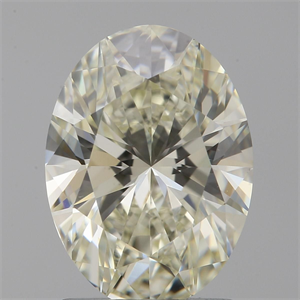 Foto Diamante Natural 1.50 quilates, Ovalado , Color M, claridad VS1 y certificado GIA de