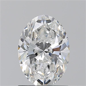 Picture of Natural Diamond 1.20 Carats, Oval with  Cut, E Color, VVS2 Clarity and Certified by GIA