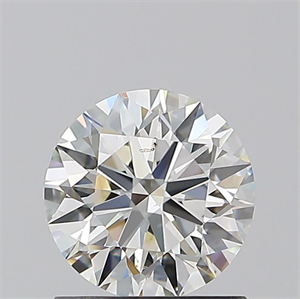 Foto Diamante Natural 1.01 quilates, Redondo , Color J, claridad SI1 y certificado GIA de