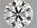 Diamante Natural 0.90 quilates, Redondo , Color L, claridad VS2 y certificado GIA