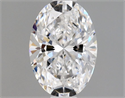 Diamante Natural 0.50 quilates, Ovalado , Color D, claridad SI1 y certificado GIA