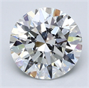 Diamante Natural 2.51 quilates, Redondo , Color G, claridad VS2 y certificado GIA