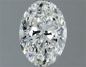 Picture of Natural Diamond 0.90 Carats, Oval with  Cut, H Color, VVS1 Clarity and Certified by GIA