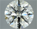 Diamante Natural 3.02 quilates, Redondo , Color N, claridad VS1 y certificado GIA