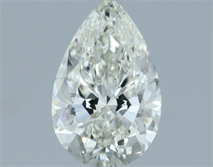 Picture of Natural Diamond 0.73 Carats, Pear with  Cut, H Color, VS2 Clarity and Certified by IGI