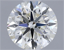 Diamante Natural 0.65 quilates, Redondo , Color I, claridad VVS2 y certificado IGI