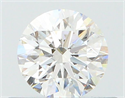 Natural Diamond 0.43 Carats, Round with Excellent Cut, E Color, VVS1 Clarity and Certified by GIA