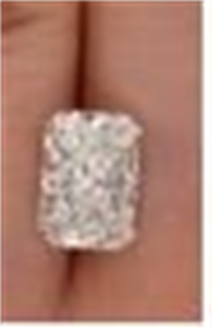 Foto Diamante Natural 3.00 quilates, Radiante , Color I, claridad VVS2 y certificado GIA de