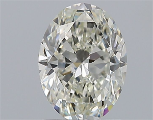 Picture of Natural Diamond 1.52 Carats, Oval with  Cut, J Color, VS2 Clarity and Certified by GIA